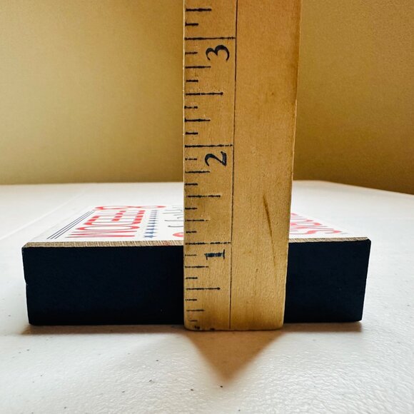 Fireworks Flipflops & Freedom patriotic decoration Fourth of July decor America - Picture 6 of 10